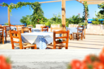 table and bar 