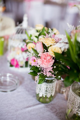 Floral wedding decoration