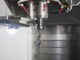 CNC machining center cutting mold