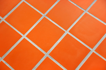 Ceramic tiled floor
