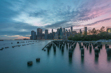 Naklejka premium Manhattan, Nowy Jork