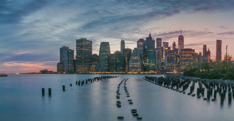 Fototapeta premium Manhattan, Nueva york