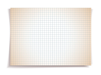 Sepia squared notebook paper
