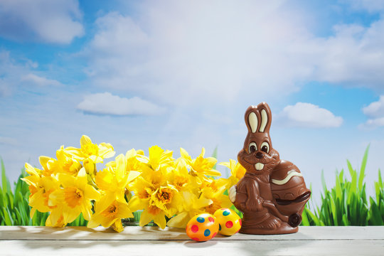 Witziger Schokoladenosterhase, Schokolade, Osterhase, Oster