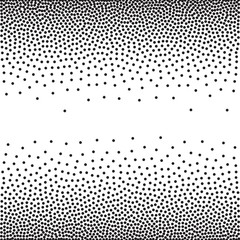 Abstract Linear Gradient Halftone Background. Vector Dotted Illustration.