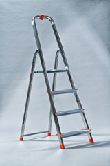 Aluleiter, Leiter, Aluminium, grau, Arbeit, Steighilfe, Hilfe, s
