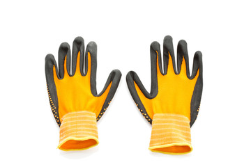 Arbeitshandschuhe, Handschuh, Schutz, sicher, Sicherheit, schwar