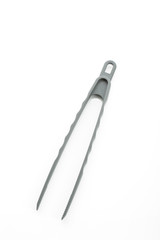 Greifzange, Pinzette, greifen, Werkzeug, weisser Hintergrund