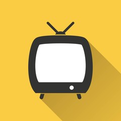 TV vector icon.