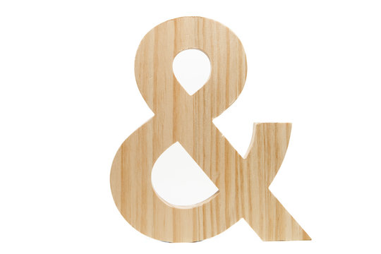 Wood Ampersand