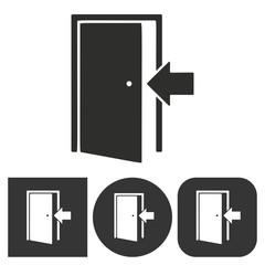 Door - vector icon.