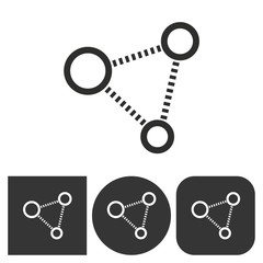Network - vector icon.