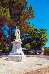 Obraz premium Monument to Schulenburg, Corfu city