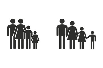 Family - vector icon.