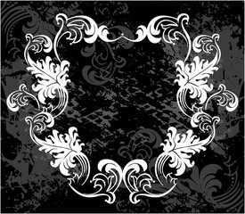 Decorative frame with pattern