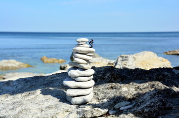 Steinstapel auf Gotland