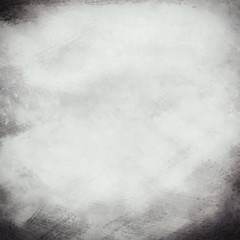 Abstract drawn background vignette, gray