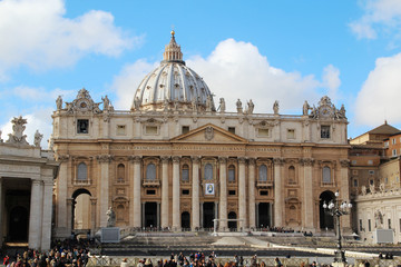Fototapeta na wymiar Saint Peter's Cathedral, Vatican