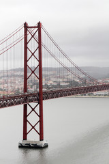 The 25th of April bridge, Lisbon