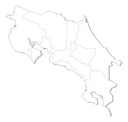 Map - Costa Rica