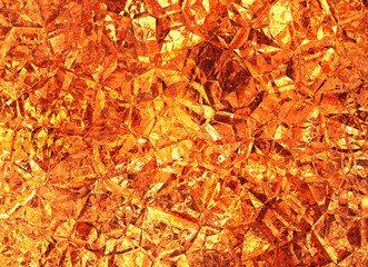 golden colored relief crystal fire backgrounds