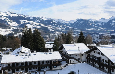 Die Kitzbüheler Berge rund um den bekannten Wintersportort