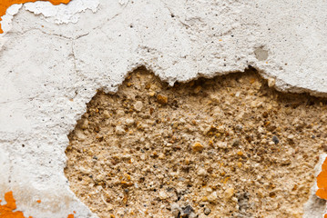 abstract red background texture colonial wall. Antigua Guatemala
