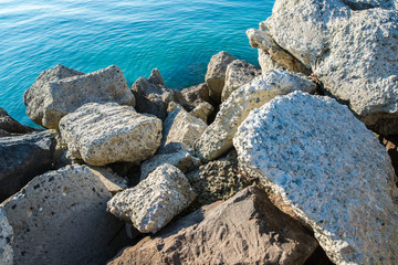 Calm ocean in the morning.