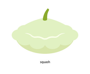 Light green squash with handle