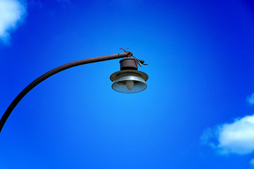 city lights against the sky