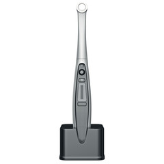 Laser medical device with LCD display, front view. 3D graphic