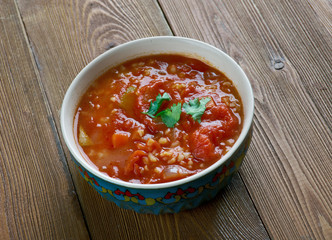 Tomato Bulgur Soup