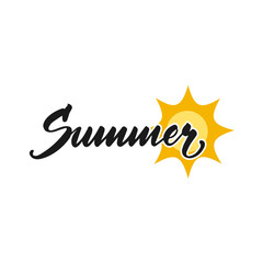 Vector summer illustration