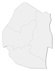 Map - Swaziland