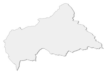 Map - Central African Republic