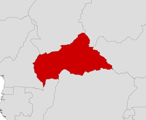 Map - Central African Republic