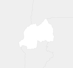 Map - Rwanda