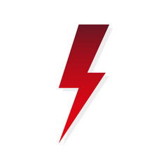 Lightning flat icon