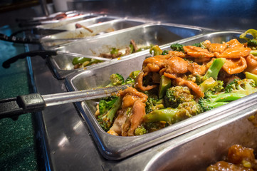 Chicken and Broccoli Buffet