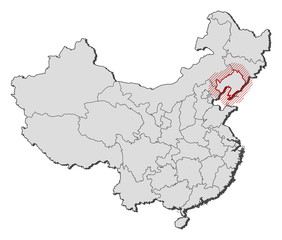 Map - China, Liaoning
