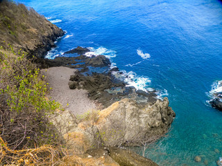 Fernando de Noronha - Brazil Ocean in northeastern Brazil. Tropical beach with a coral reef.