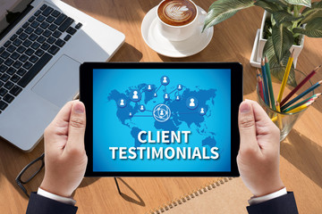 CLIENT TESTIMONIALS