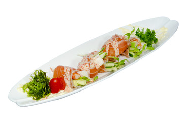 SALMON SALAD ROLL
