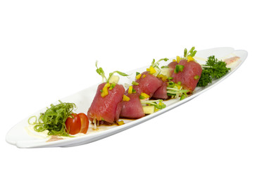 Tuna roll salad