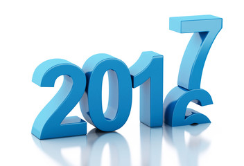 3d New Year 2017
