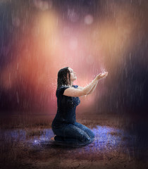 Praying for rain