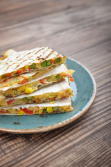 Quesadilla with chicken