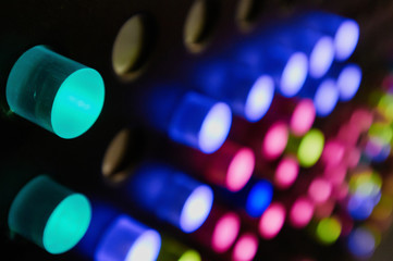 Abstract colored Buttons background