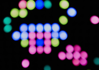 Abstract colored Buttons background