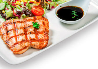 red steak